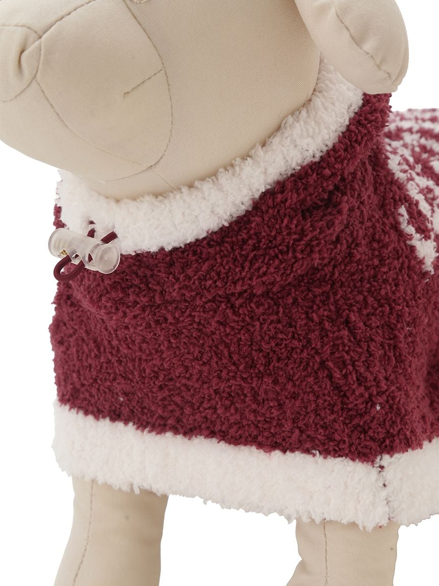 gelato pique（ジェラートピケ）【CAT&DOG】【販路限定商品】【HOLIDAY】ベビモコサンタケープ