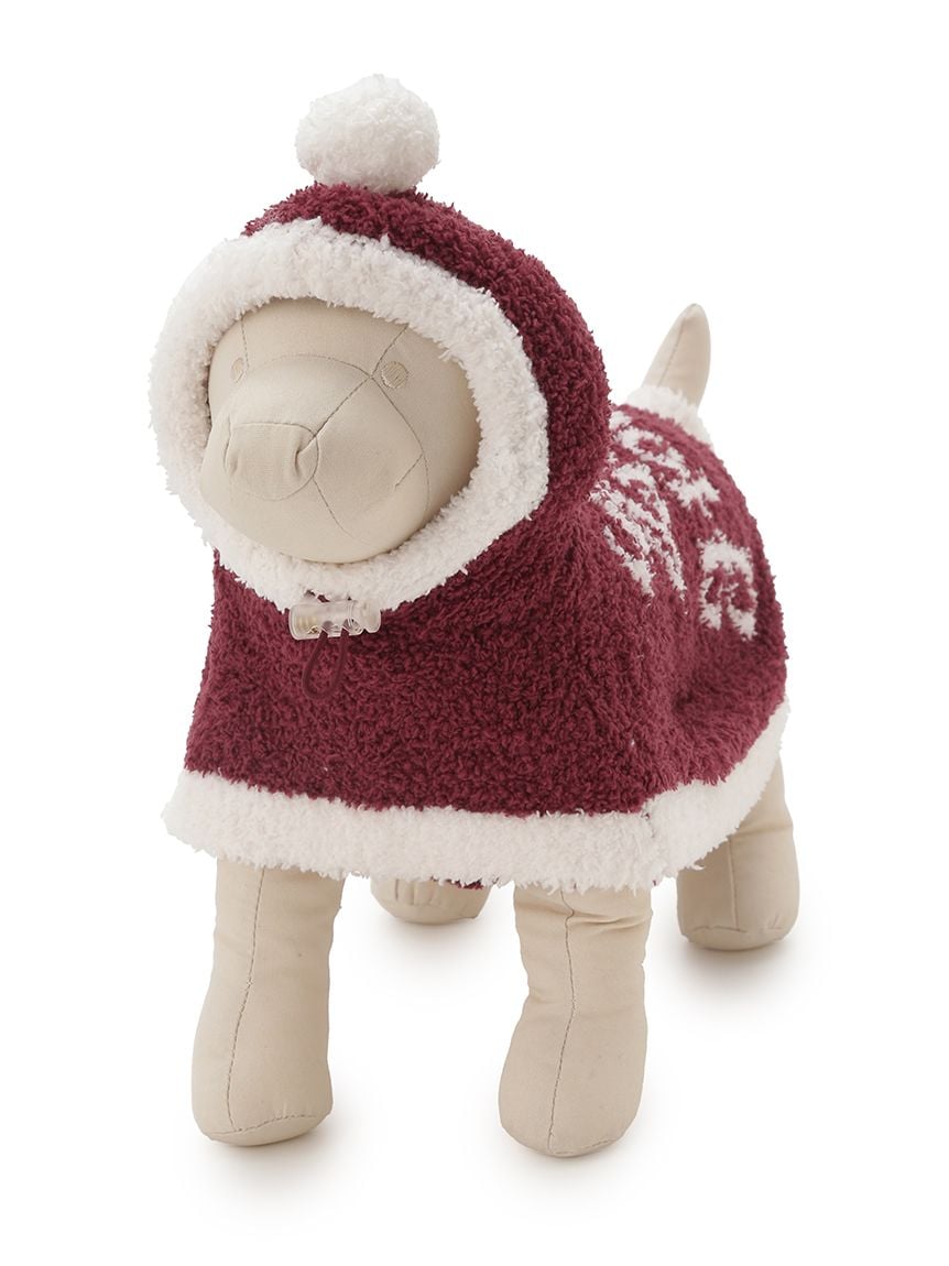 gelato pique（ジェラートピケ）【CAT&DOG】【販路限定商品】【HOLIDAY】ベビモコサンタケープ