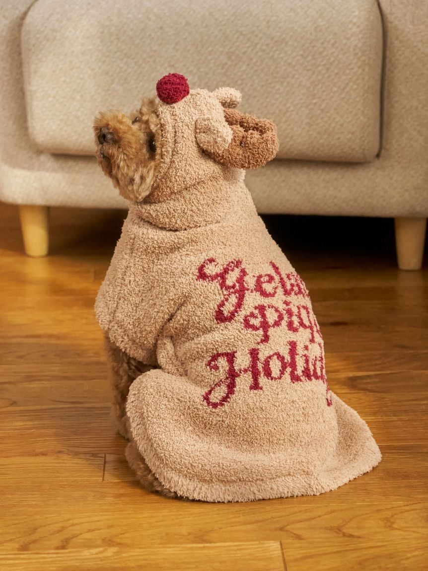 gelato pique（ジェラートピケ）【CAT&DOG】【販路限定商品】【HOLIDAY】トナカイケープ