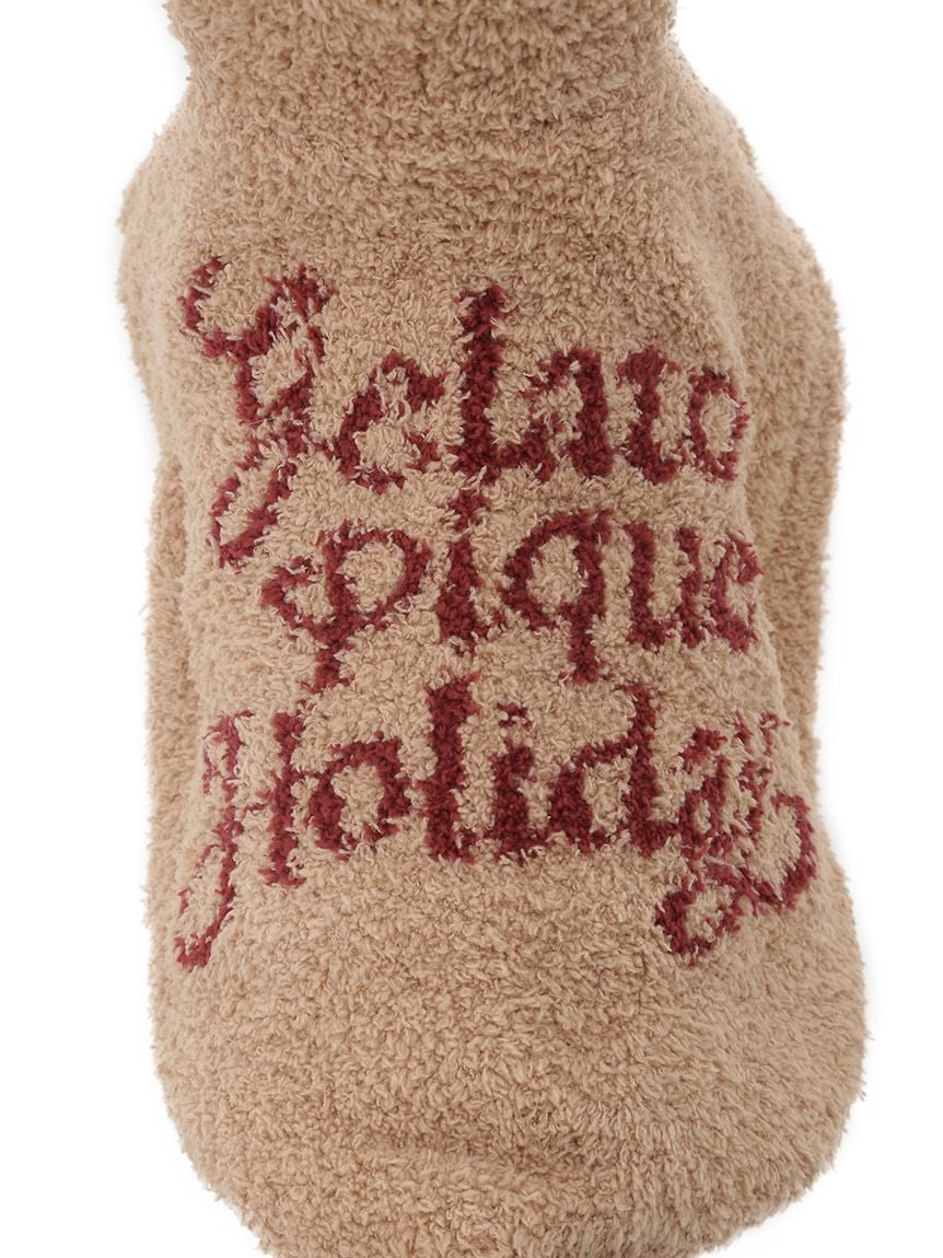 gelato pique（ジェラートピケ）【CAT&DOG】【販路限定商品】【HOLIDAY】トナカイケープ