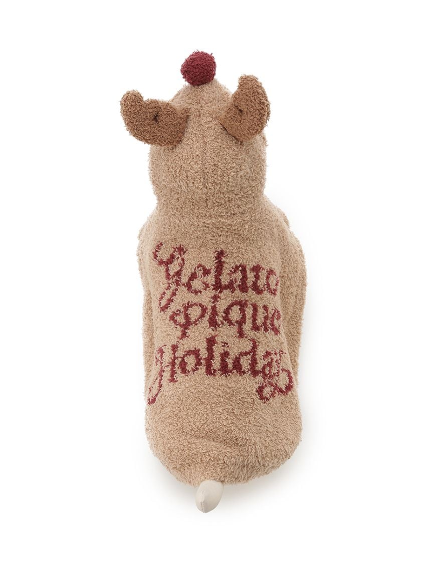 gelato pique（ジェラートピケ）【CAT&DOG】【販路限定商品】【HOLIDAY】トナカイケープ