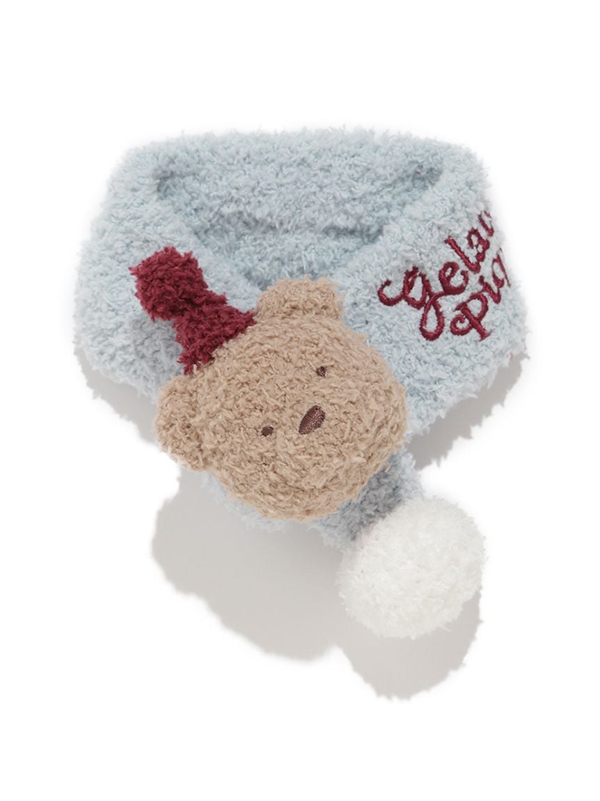 gelato pique(ジェラートピケ)【CAT&DOG】【販路限定商品】【HOLIDAY】ベビモコベアマフラー|全2色