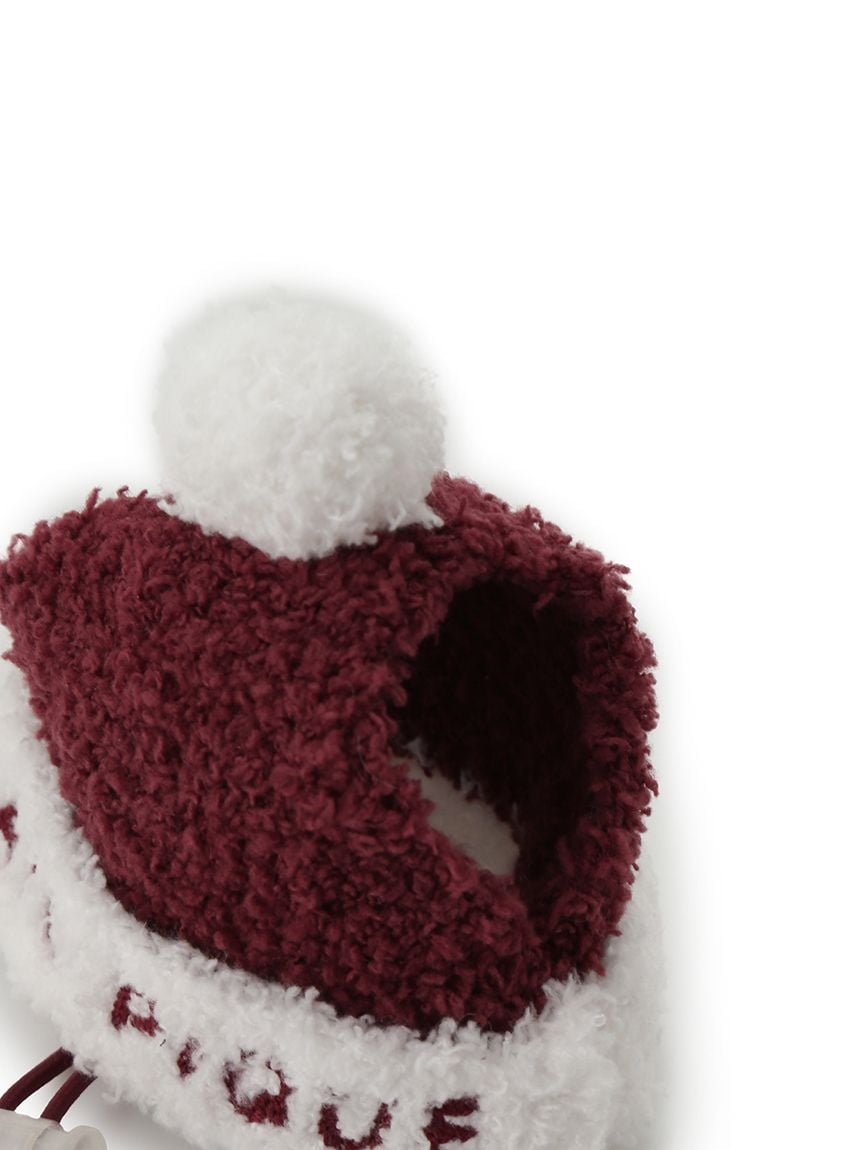 gelato pique（ジェラートピケ）【CAT&DOG】【販路限定商品】【HOLIDAY】ベビモコサンタニットキャップ