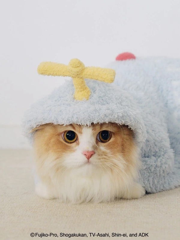 【COMING SOON】gelato pique（ジェラートピケ）【CAT&DOG】【販路限定商品】【ドラえもん】ジェラートケープ