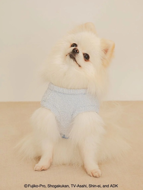 【COMING SOON】gelato pique（ジェラートピケ）【CAT&DOG】【販路限定商品】【ドラえもん】ベビモコプルオーバー