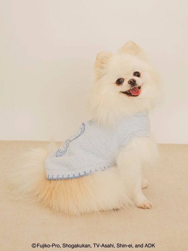 【COMING SOON】gelato pique（ジェラートピケ）【CAT&DOG】【販路限定商品】【ドラえもん】ベビモコプルオーバー