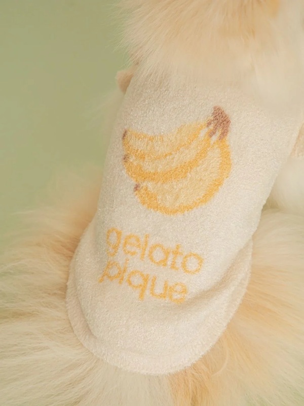 gelato pique（ジェラートピケ）【CAT&DOG】【販路限定商品】フルーツジャガードプルオーバー｜全3色