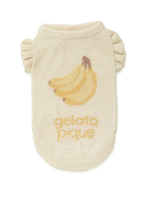 gelato pique（ジェラートピケ）【CAT&DOG】【販路限定商品】フルーツジャガードプルオーバー｜全3色