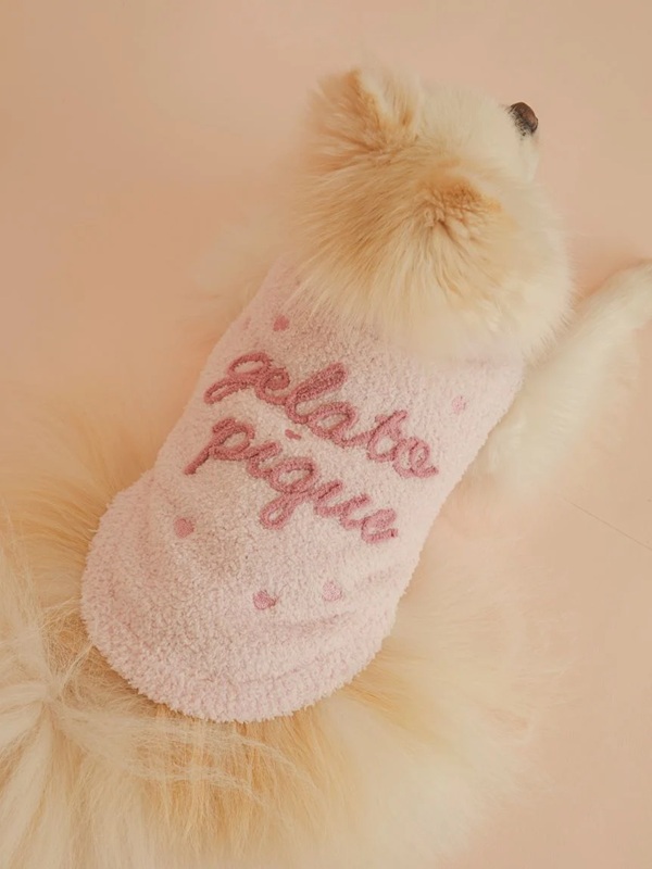 gelato pique(ジェラートピケ)【CAT&DOG】【販路限定商品】【Valentine】ハイネックロゴプルオーバー|全3色