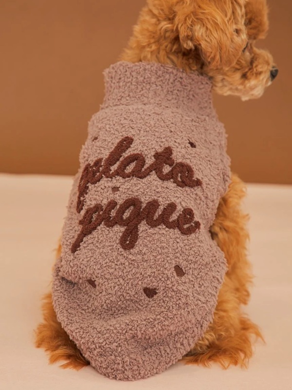 gelato pique(ジェラートピケ)【CAT&DOG】【販路限定商品】【Valentine】ハイネックロゴプルオーバー|全3色