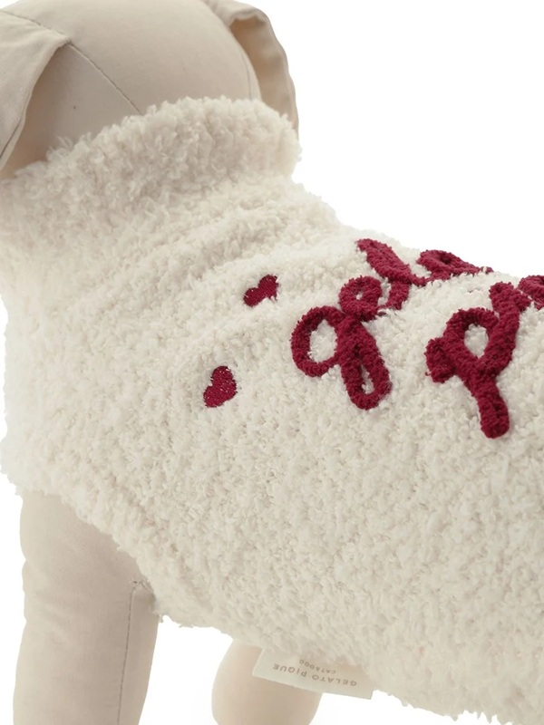 gelato pique(ジェラートピケ)【CAT&DOG】【販路限定商品】【Valentine】ハイネックロゴプルオーバー|全3色