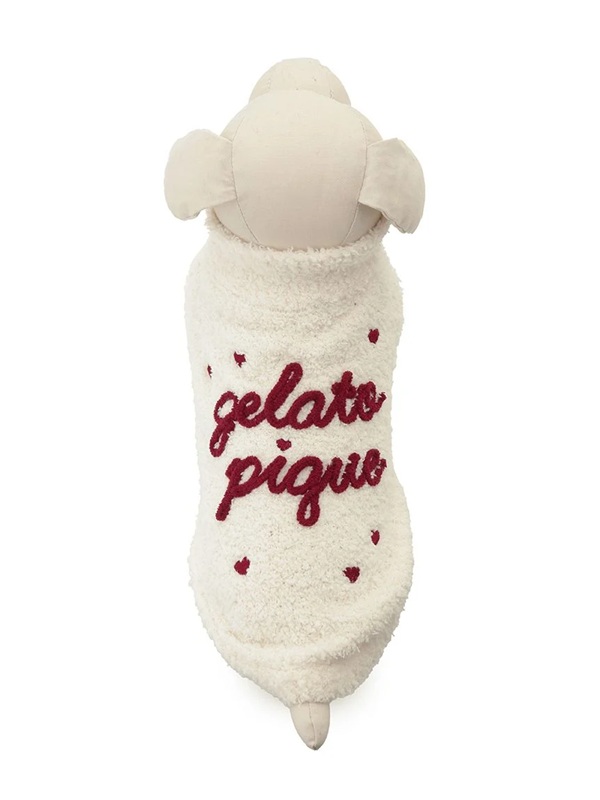 gelato pique(ジェラートピケ)【CAT&DOG】【販路限定商品】【Valentine】ハイネックロゴプルオーバー|全3色