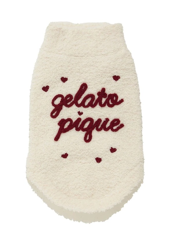 gelato pique(ジェラートピケ)【CAT&DOG】【販路限定商品】【Valentine】ハイネックロゴプルオーバー|全3色