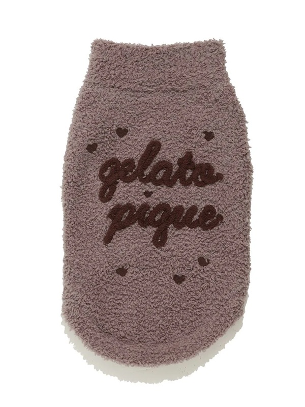 gelato pique(ジェラートピケ)【CAT&DOG】【販路限定商品】【Valentine】ハイネックロゴプルオーバー|全3色