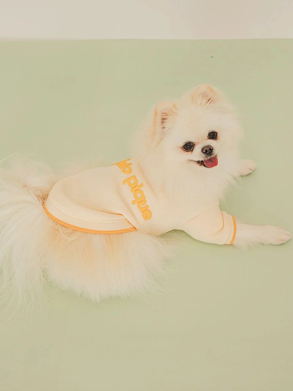 gelato pique（ジェラートピケ）【CAT&DOG】【販路限定商品】ロゴプリント裏毛プルオーバー｜全4色