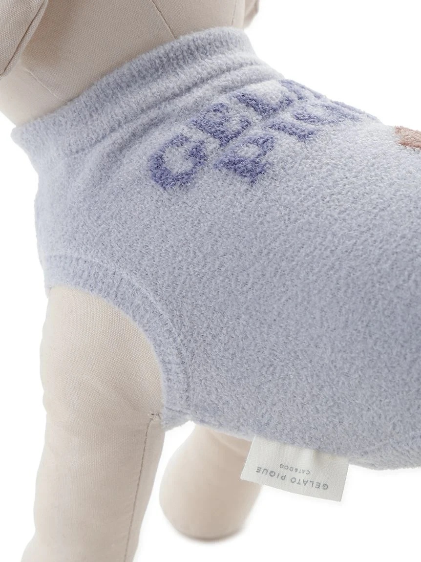 gelato pique(ジェラートピケ)【CAT&DOG】【販路限定商品】ドッグジャガードプルオーバー|全3色