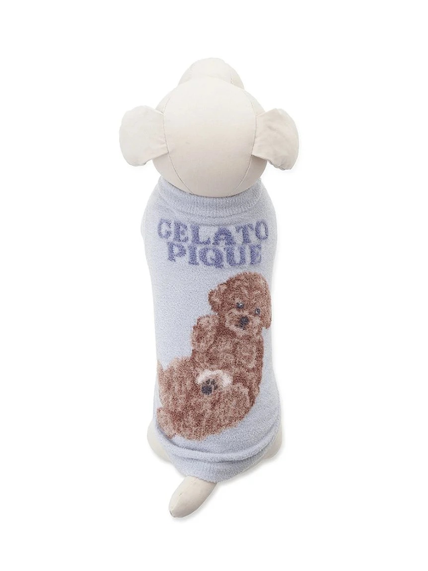 gelato pique(ジェラートピケ)【CAT&DOG】【販路限定商品】ドッグジャガードプルオーバー|全3色