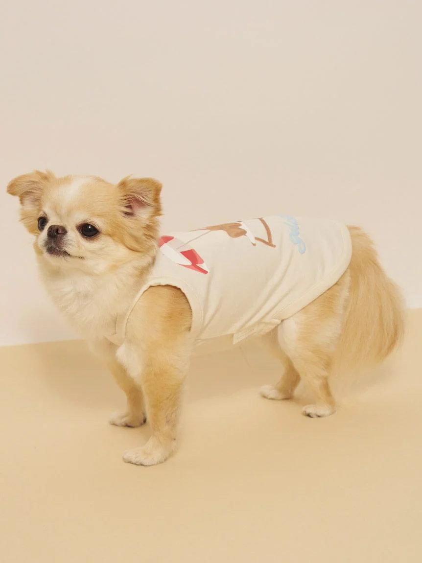 gelato pique(ジェラートピケ)【CAT&DOG】【接触冷感】サマーベア柄プルオーバー|全3色