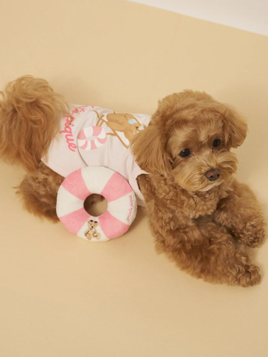 gelato pique(ジェラートピケ)【CAT&DOG】【接触冷感】サマーベア柄プルオーバー|全3色