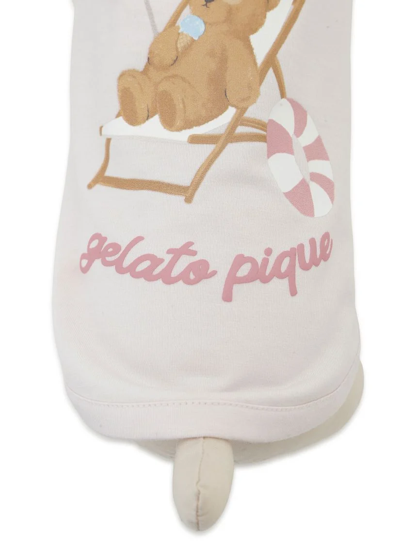 gelato pique(ジェラートピケ)【CAT&DOG】【接触冷感】サマーベア柄プルオーバー|全3色
