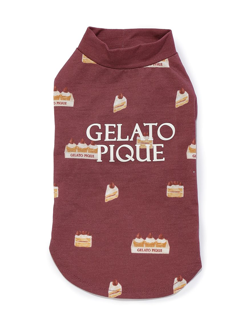 gelato pique(ジェラートピケ)ガーリーモチーフ柄カットソープルオーバー|全2色