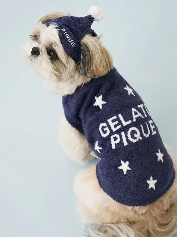 gelato pique(ジェラートピケ)【CAT&DOG】スムーズィー空モチーフプルオーバー|全2色
