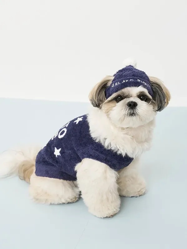 gelato pique(ジェラートピケ)【CAT&DOG】スムーズィー空モチーフプルオーバー|全2色