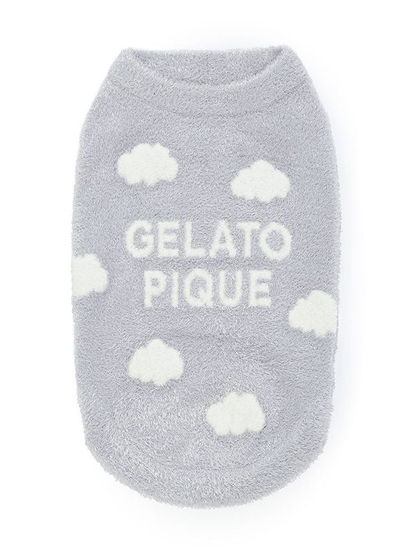 gelato pique(ジェラートピケ)【CAT&DOG】スムーズィー空モチーフプルオーバー|全2色
