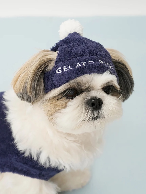 gelato pique（ジェラートピケ）【CAT&DOG】スムーズィービーニー｜全2色