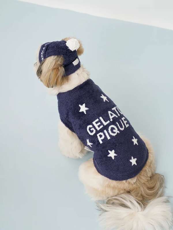 gelato pique(ジェラートピケ)【CAT&DOG】スムーズィービーニー|全2色