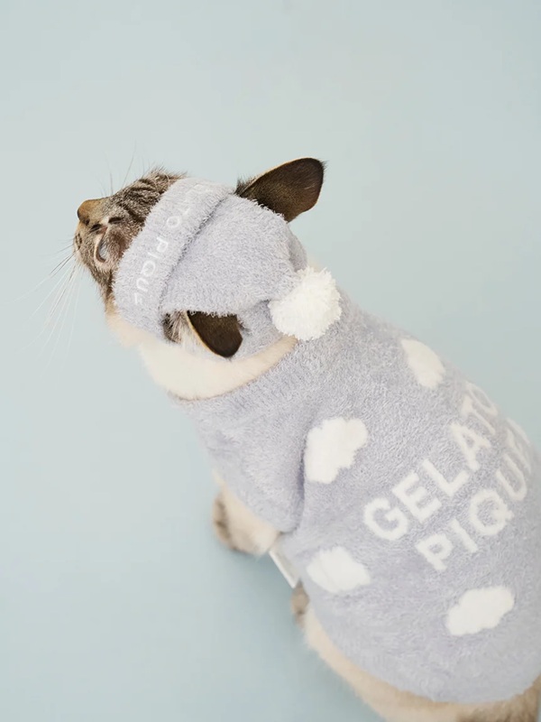 gelato pique(ジェラートピケ)【CAT&DOG】スムーズィービーニー|全2色