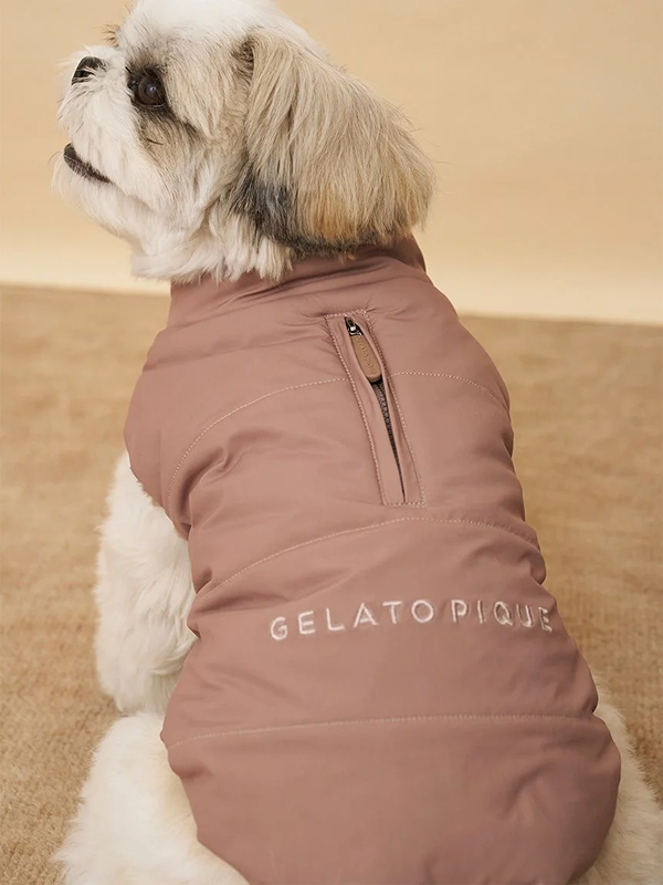 gelato pique(ジェラートピケ)【CAT&DOG】【販路限定商品】中綿ベスト|全3色