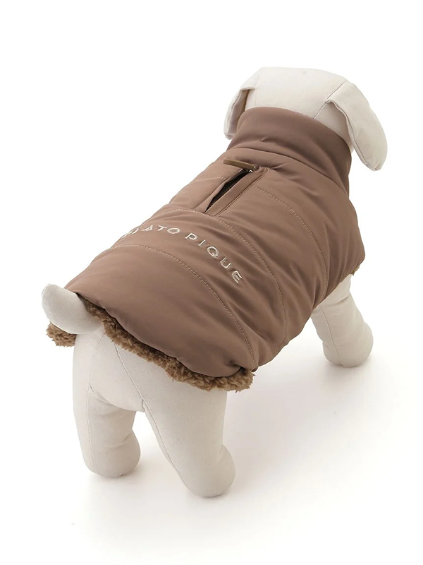 gelato pique(ジェラートピケ)【CAT&DOG】【販路限定商品】中綿ベスト|全3色