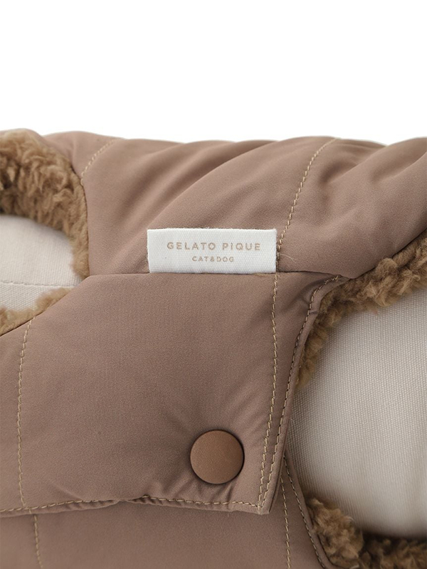 gelato pique(ジェラートピケ)【CAT&DOG】【販路限定商品】中綿ベスト|全3色