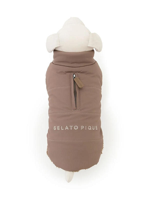 gelato pique(ジェラートピケ)【CAT&DOG】【販路限定商品】中綿ベスト|全3色