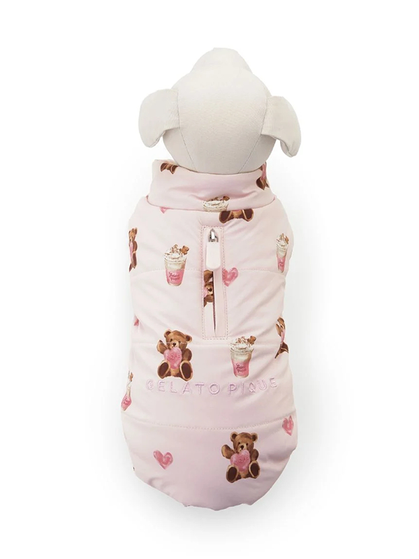 gelato pique(ジェラートピケ)【CAT&DOG】【販路限定商品】中綿ベスト|全3色