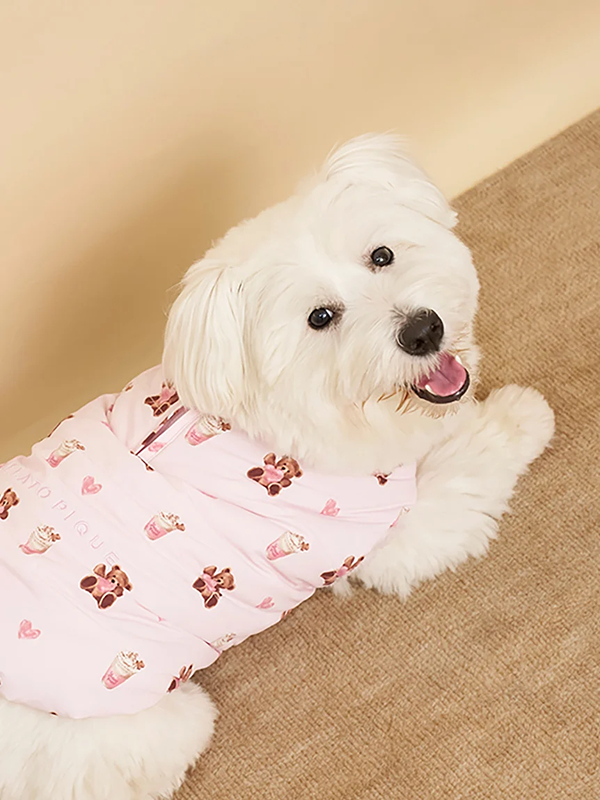 gelato pique（ジェラートピケ）【CAT&DOG】【販路限定商品】中綿ベスト ラージサイズ｜全3色