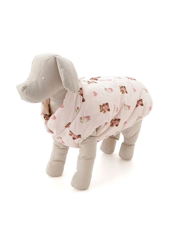 gelato pique(ジェラートピケ)【CAT&DOG】【販路限定商品】中綿ベスト ラージサイズ|全3色