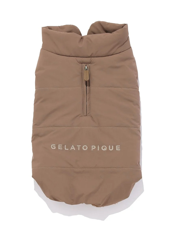 gelato pique(ジェラートピケ)【CAT&DOG】【販路限定商品】中綿ベスト ラージサイズ|全3色