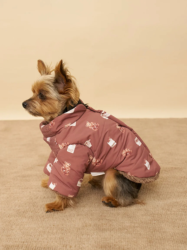 gelato pique(ジェラートピケ)【CAT&DOG】【販路限定商品】バックオープンパファージャケット|全2色
