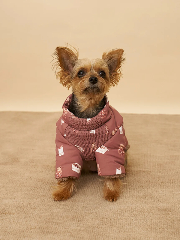 gelato pique(ジェラートピケ)【CAT&DOG】【販路限定商品】バックオープンパファージャケット|全2色