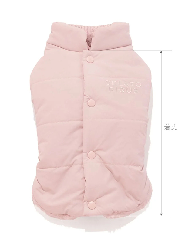 gelato pique(ジェラートピケ)【CAT&DOG】【販路限定商品】バックオープンパファージャケット|全2色