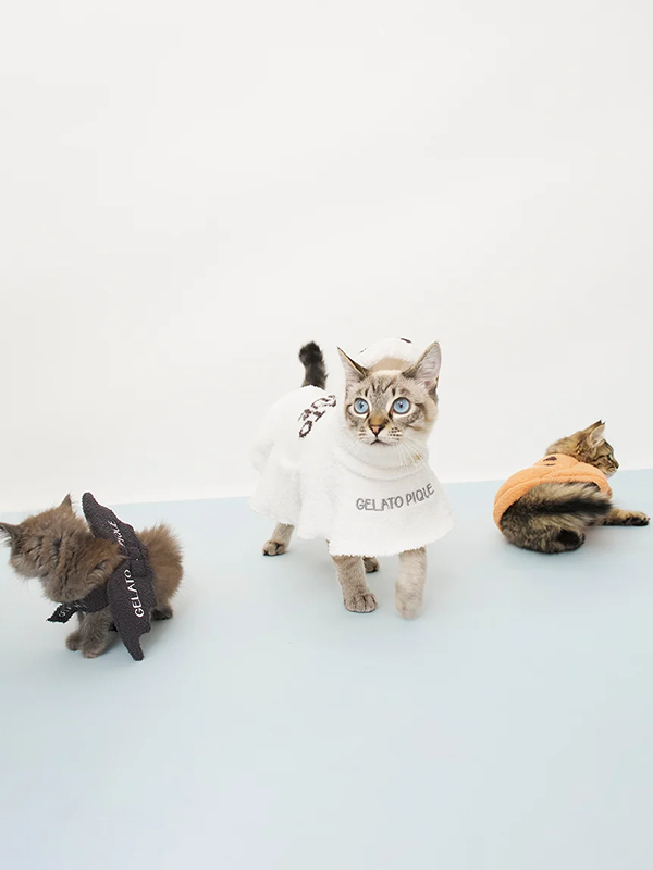 gelato pique(ジェラートピケ)【CAT&DOG】【販路限定商品】おばけケープ