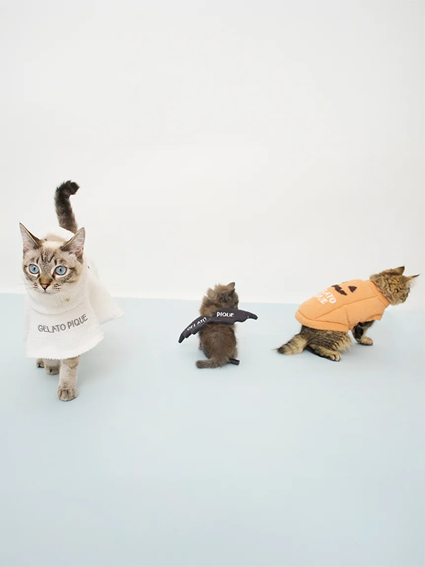 gelato pique(ジェラートピケ)【CAT&DOG】【販路限定商品】おばけケープ