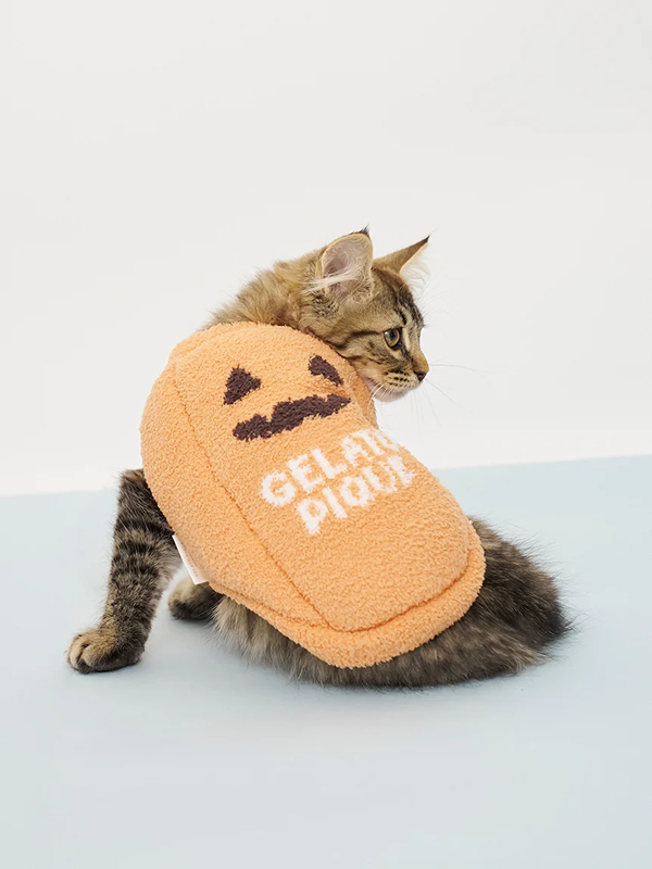 gelato pique(ジェラートピケ)【CAT&DOG】【販路限定商品】パンプキンプルオーバー
