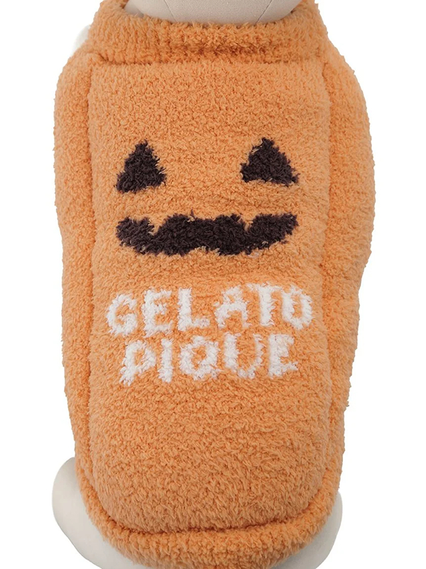 gelato pique(ジェラートピケ)【CAT&DOG】【販路限定商品】パンプキンプルオーバー