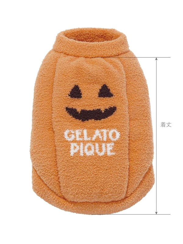 gelato pique(ジェラートピケ)【CAT&DOG】【販路限定商品】パンプキンプルオーバー