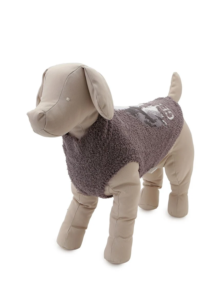 gelato pique(ジェラートピケ)【CAT&DOG】【販路限定商品】ベビモコシュナウザー柄プルオーバー|全2色