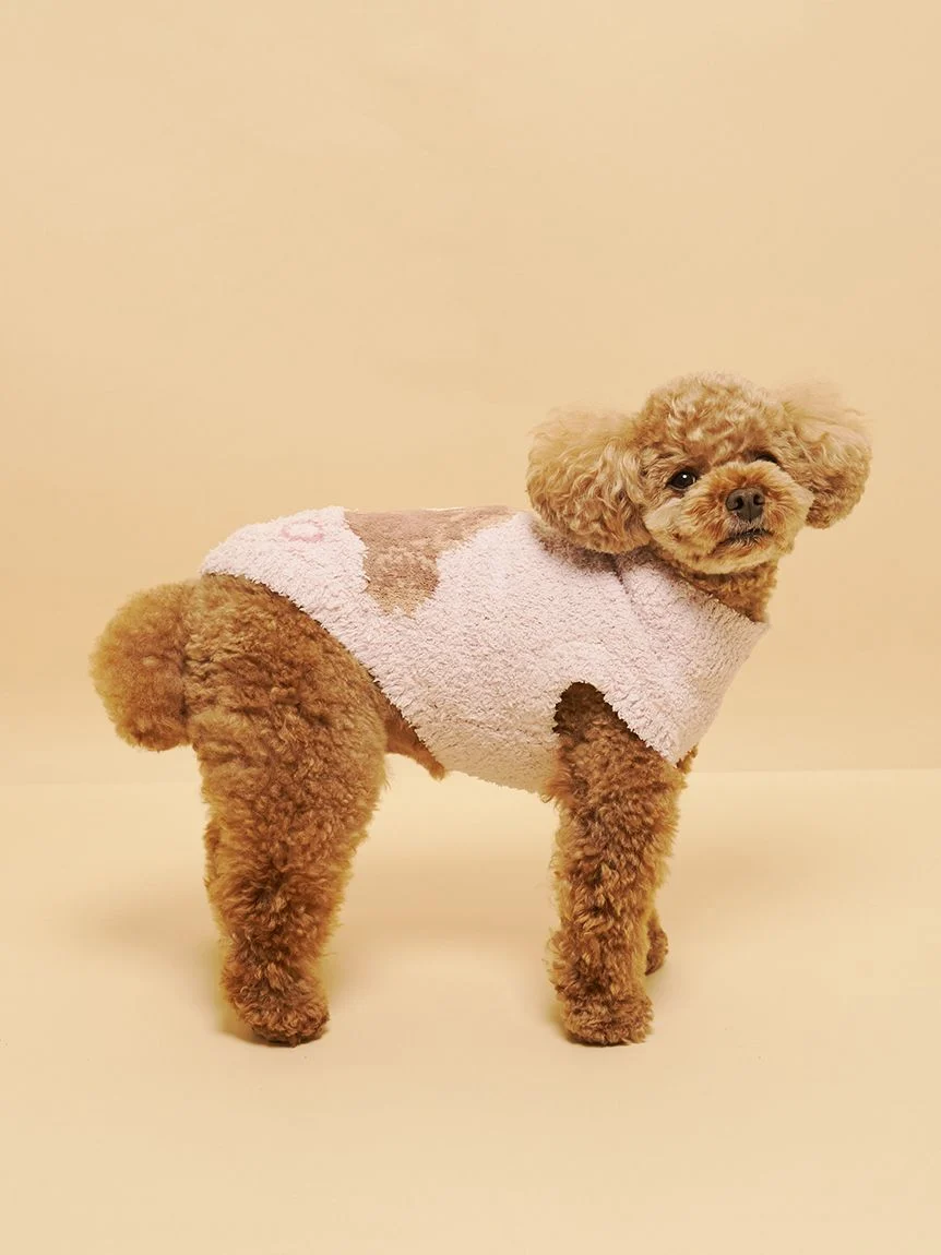 gelato pique(ジェラートピケ)【CAT&DOG】【販路限定商品】ベビモコトイプードル柄プルオーバー|全3色