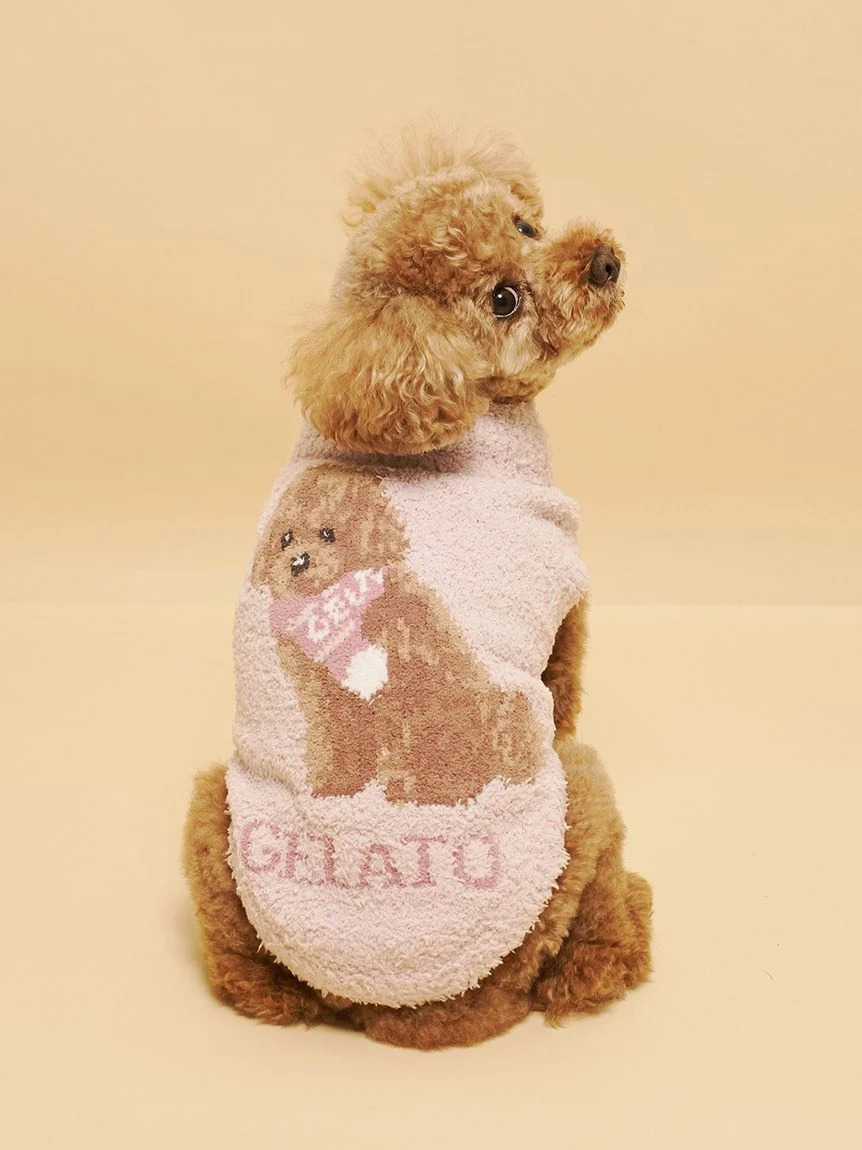 gelato pique(ジェラートピケ)【CAT&DOG】【販路限定商品】ベビモコトイプードル柄プルオーバー|全3色